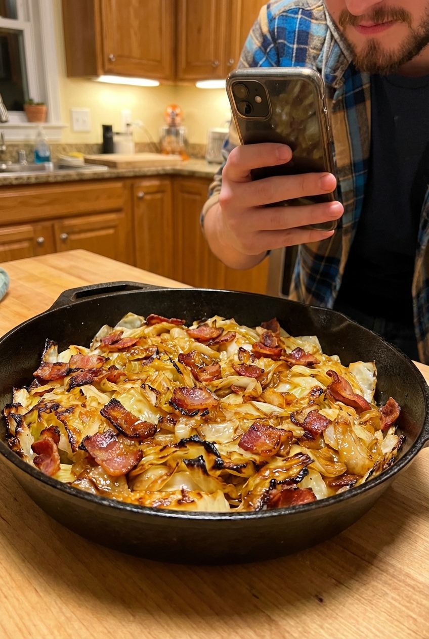 Rustic Decadent Cabbage