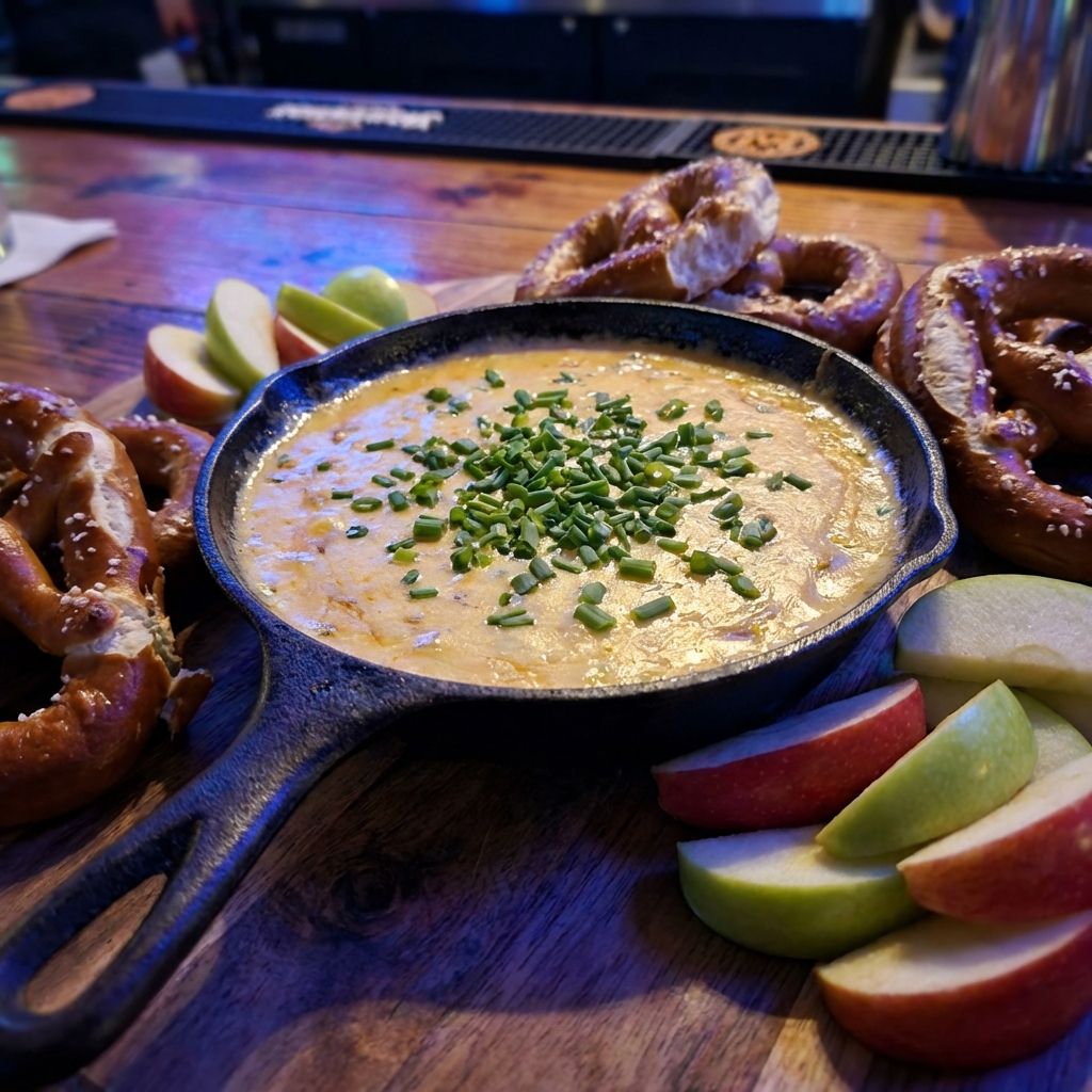 Classic Beer Cheese Dip (Tangy and Sweet)