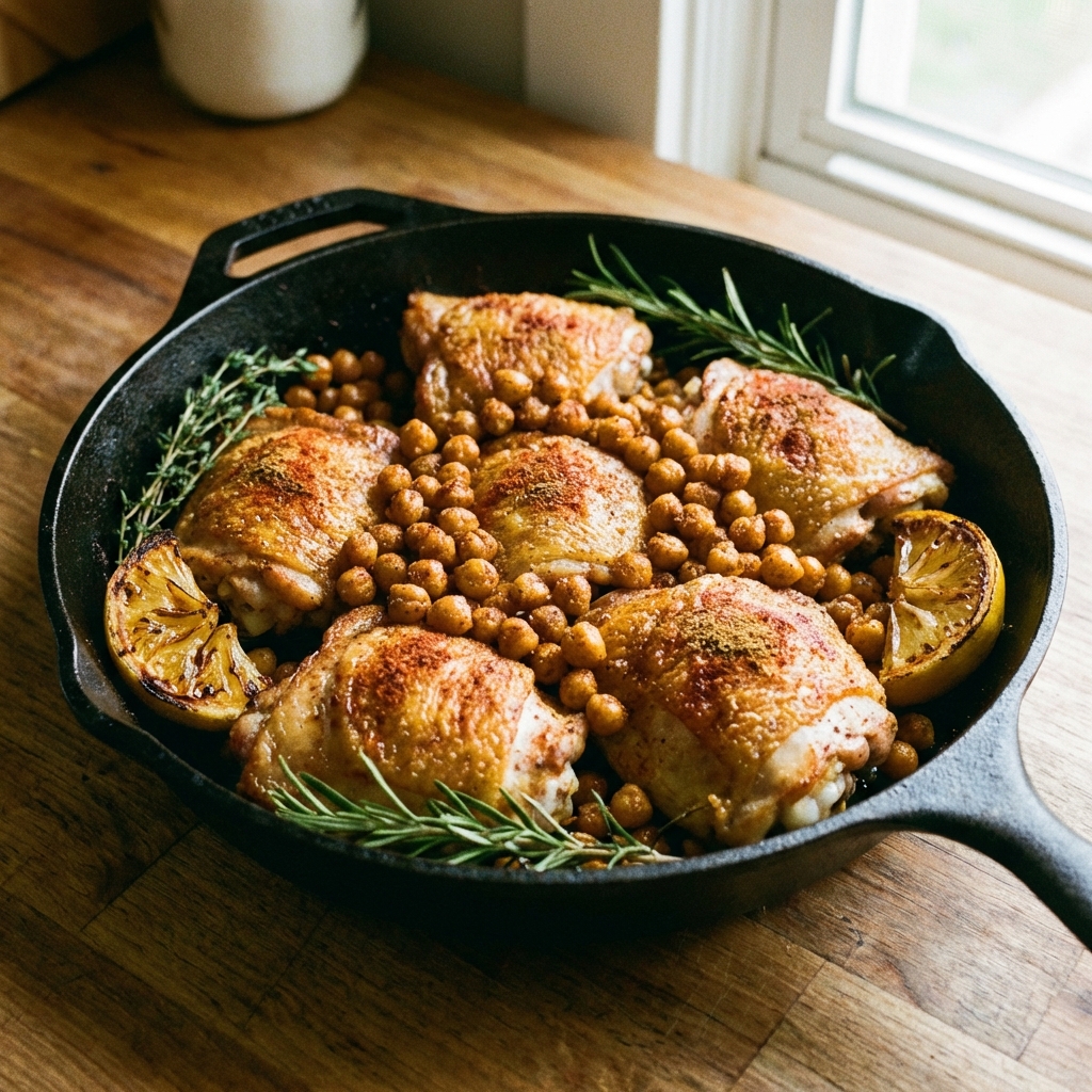 Hearty Mediterranean Chicken (Crispy and Crunchy)