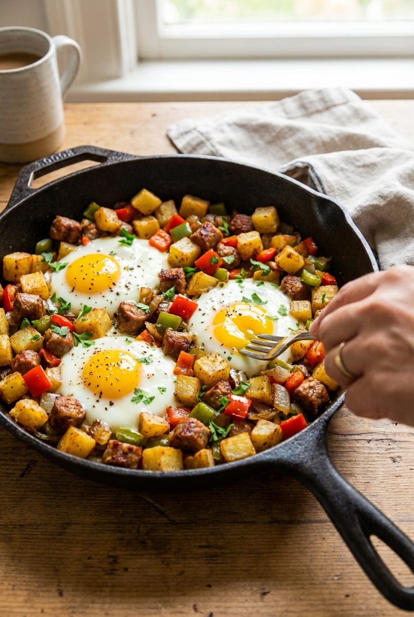 Crispy Potato Breakfast Hash