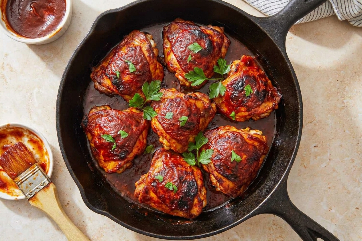 Sticky-Sweet Barbecue Chicken