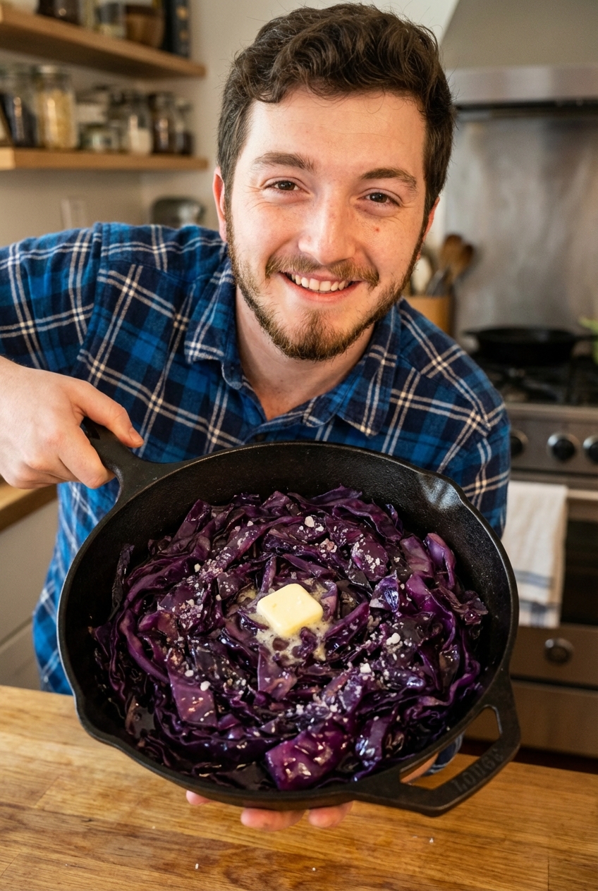 Decadent Soft and Chewy Red Cabbage