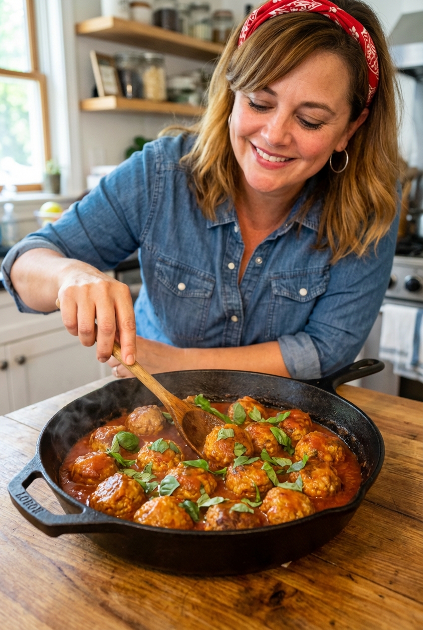 Classic Light & Fluffy Beef Meatballs