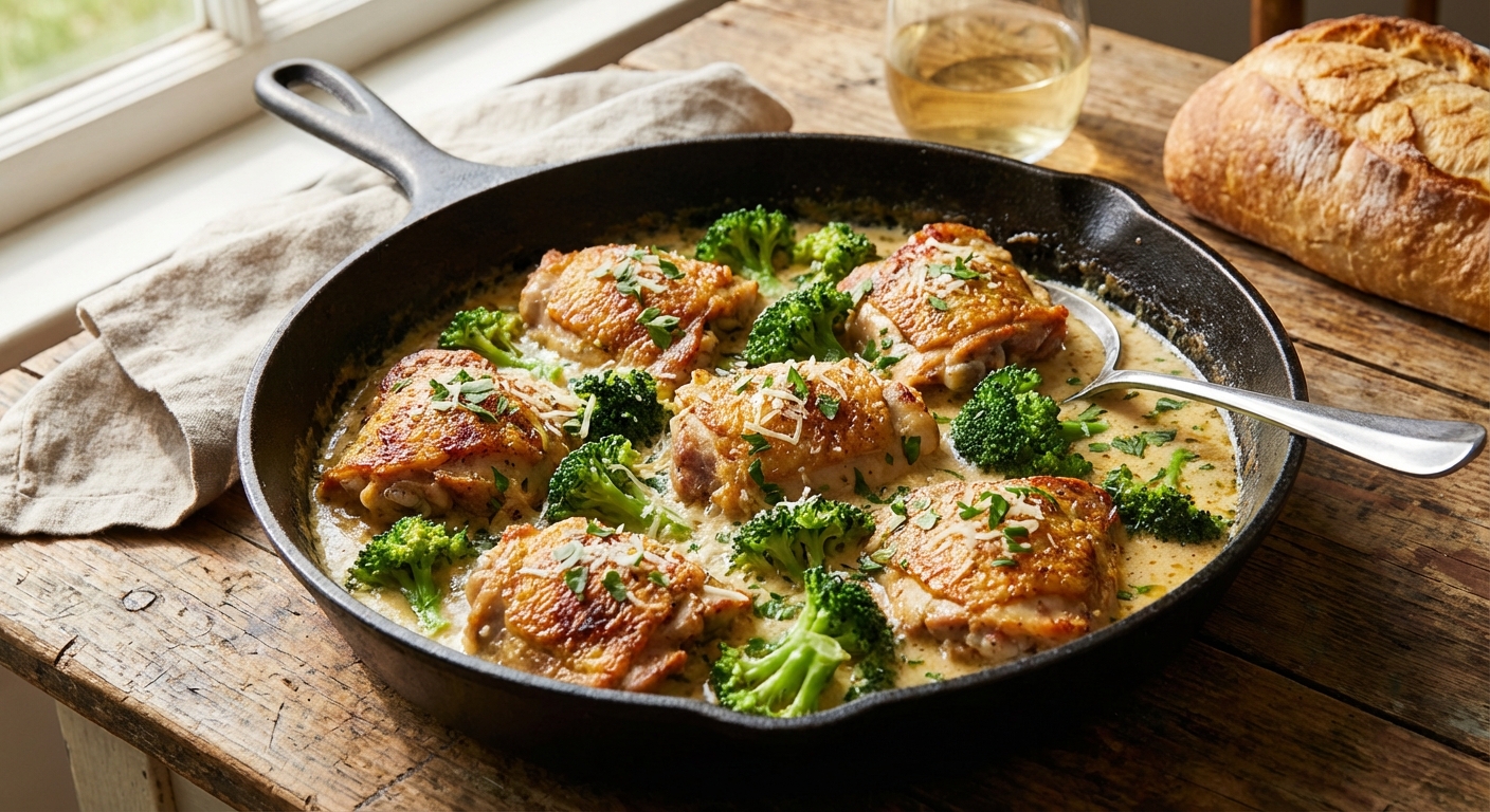 Rustic Chicken and Broccoli