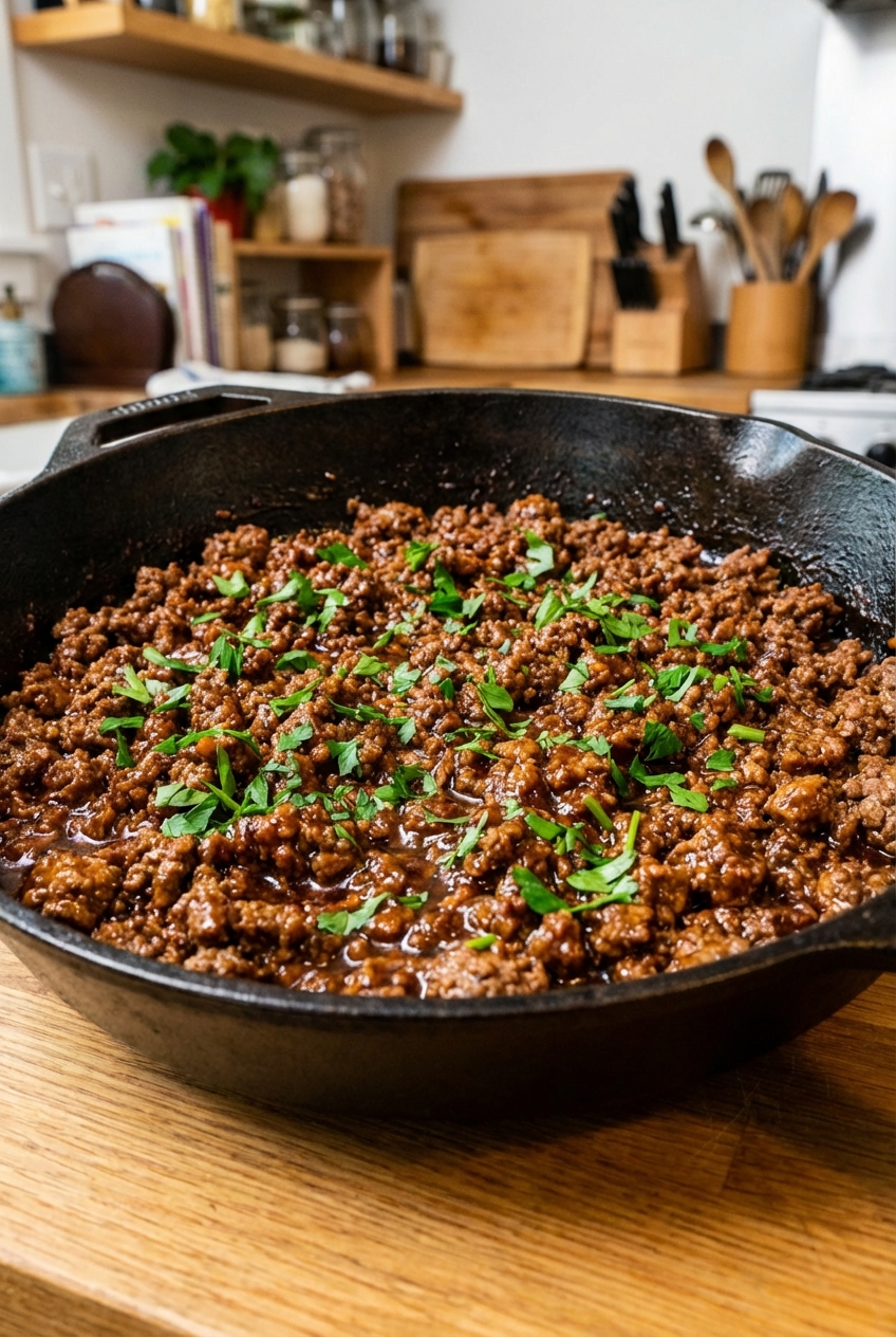 Spiced Hamburger Meat