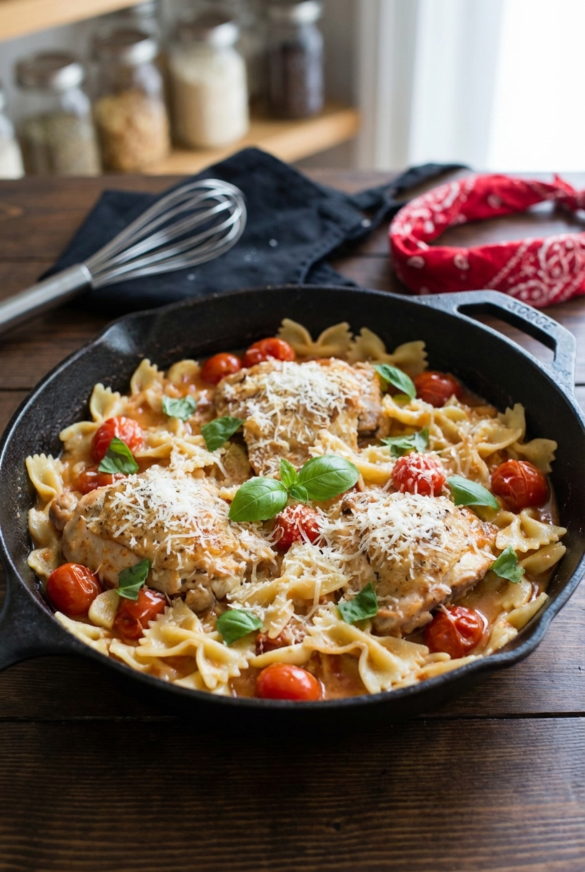 Rustic Chicken and Pasta
