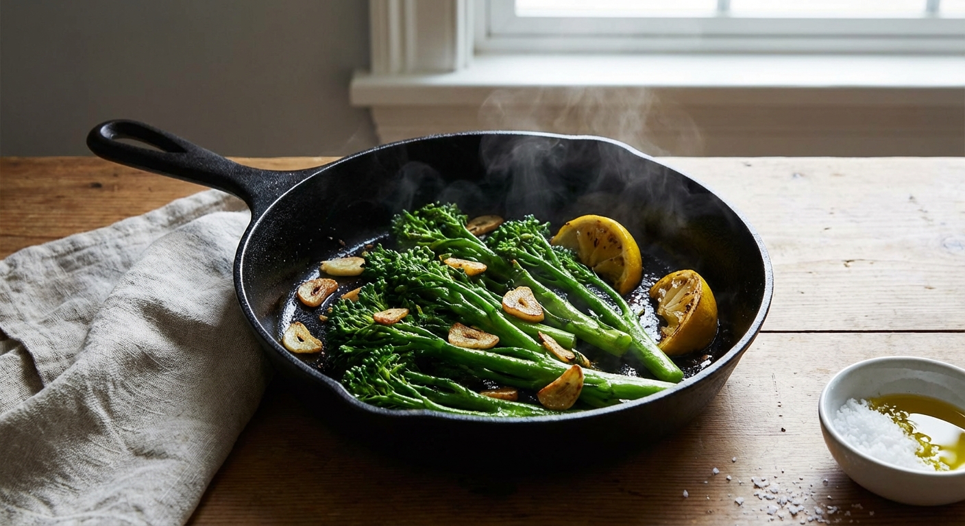 Sautéed Broccolini with Garlic