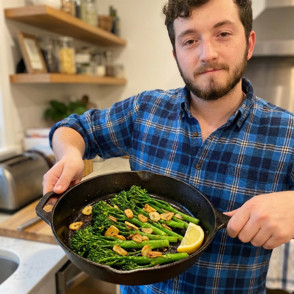 Sautéed Broccolini with Garlic