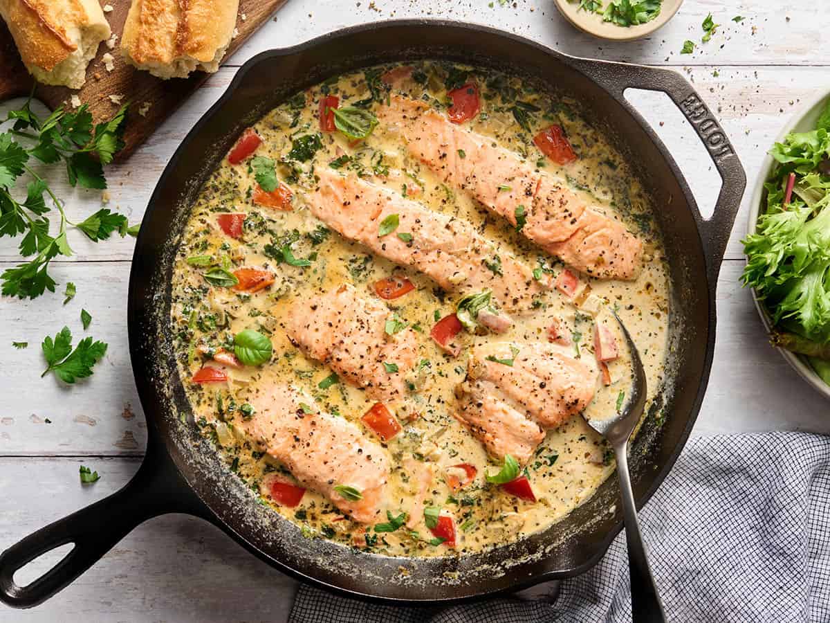 Creamy Tuscan Salmon