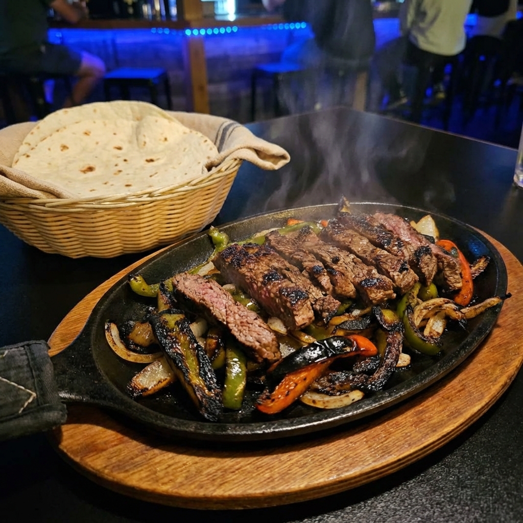Hearty Crispy and Crunchy Fajitas