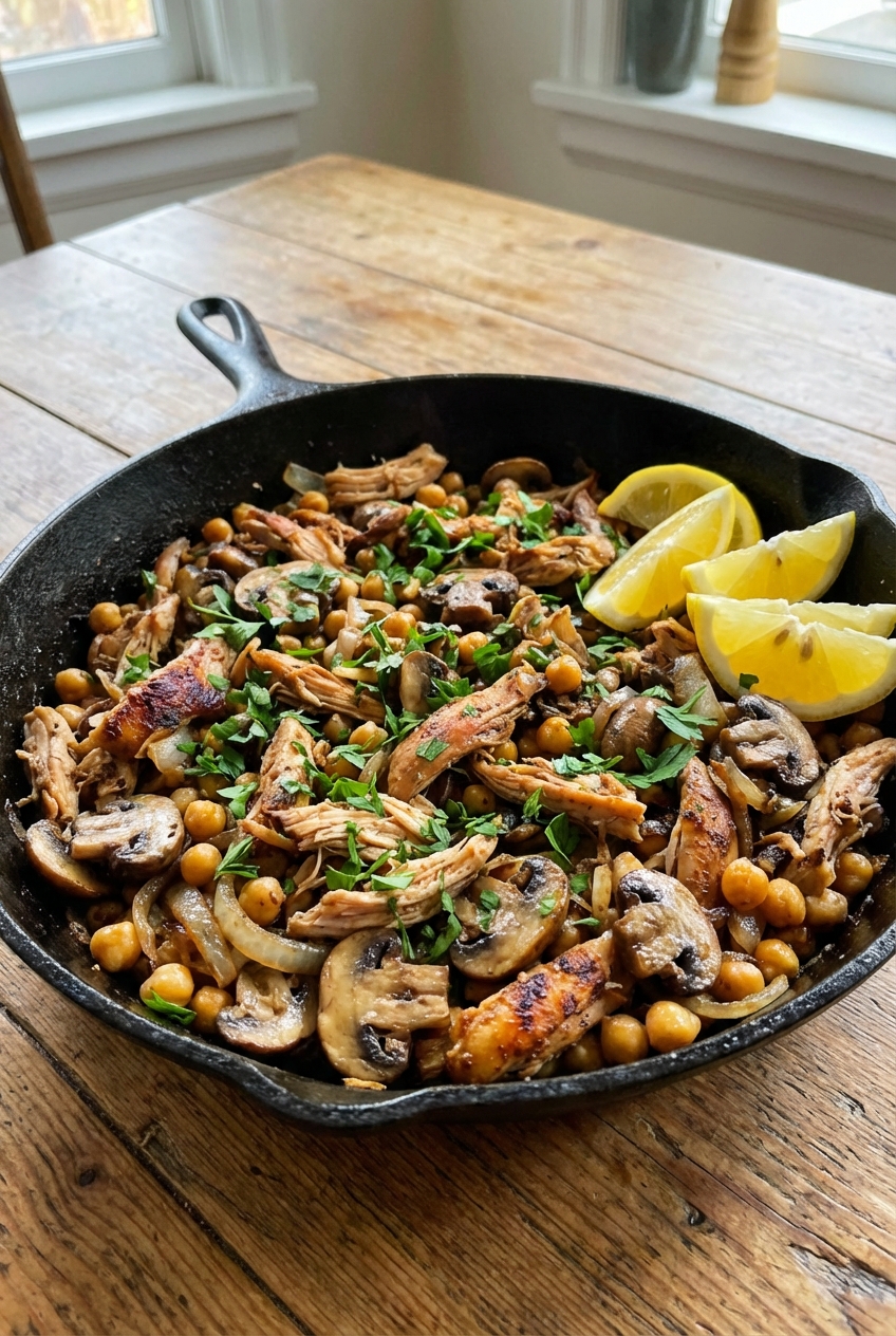 Smoky Earthy Rotisserie Chicken Bowls