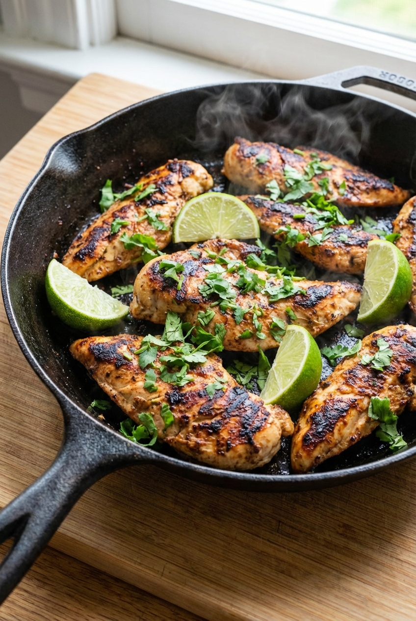 Smoky and Spicy Chicken Tenderloins