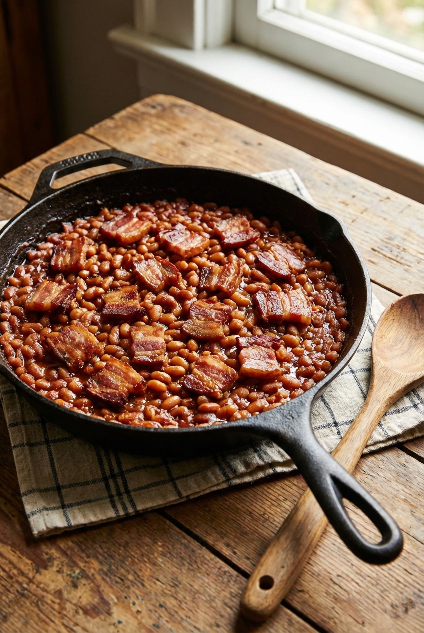 Classic Baked Beans (Sweet & Smoky)