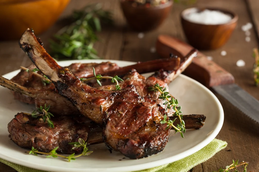Garlic Rosemary Lamb Shoulder Chops