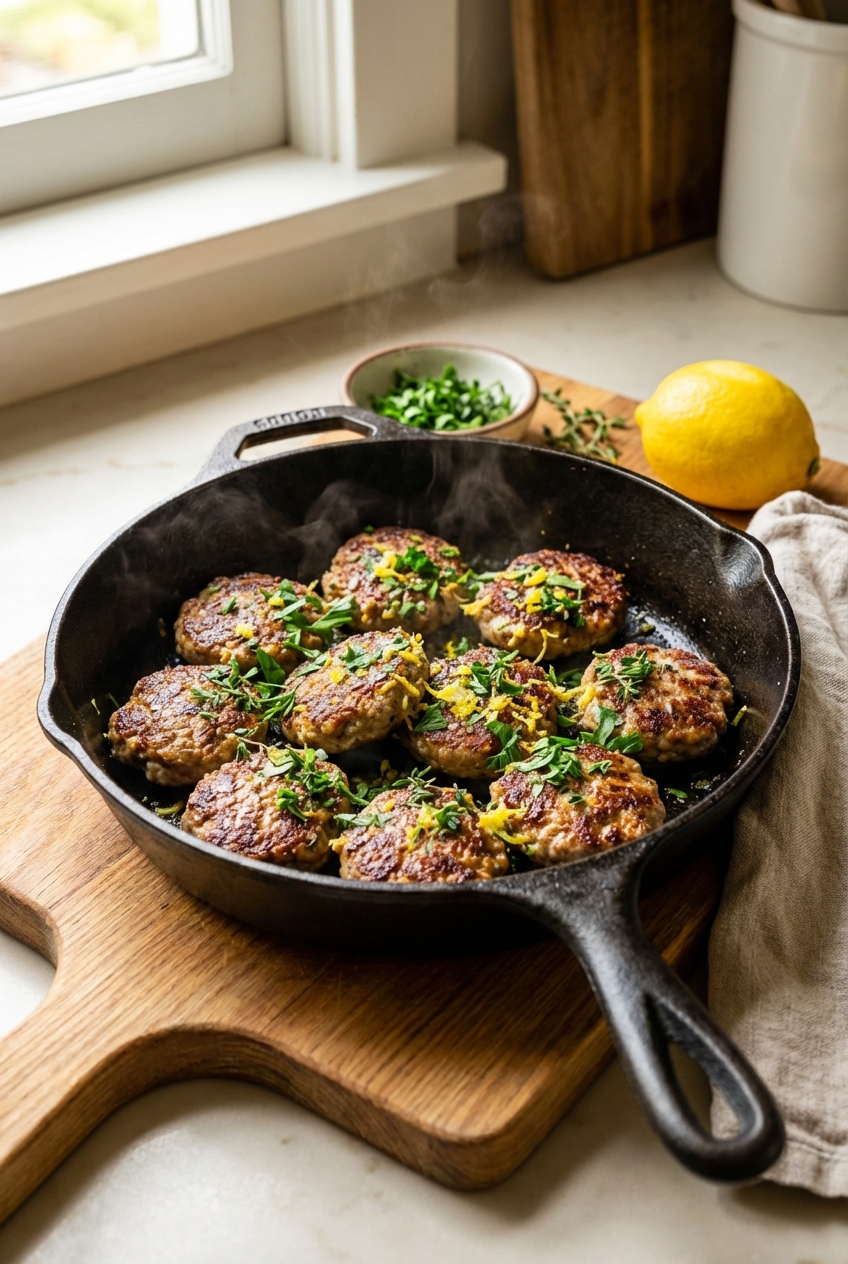 Bright & Herbal Breakfast Sausage