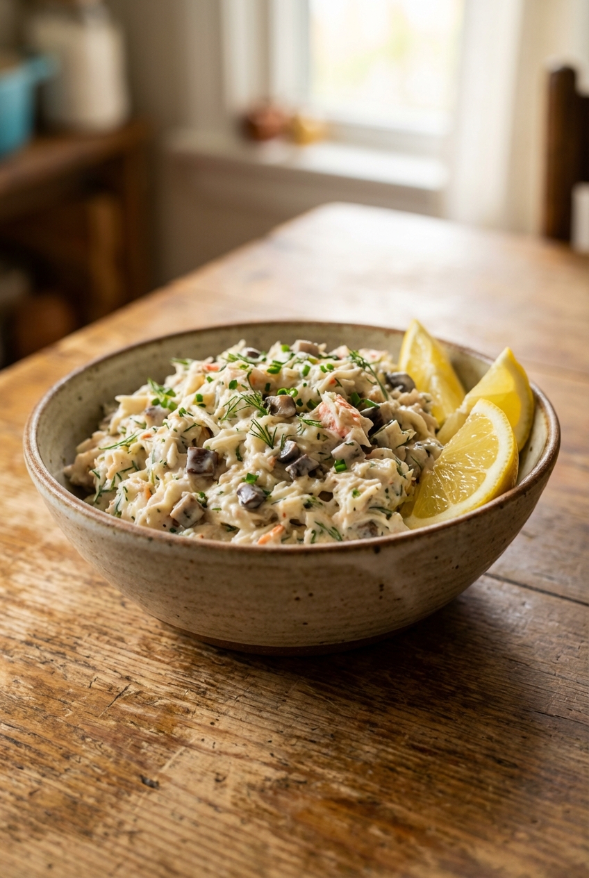 Earthy Crab Salad
