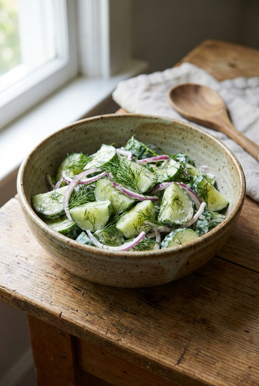 Elegant Cucumber Salad