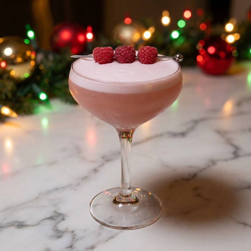 Festive French Martini