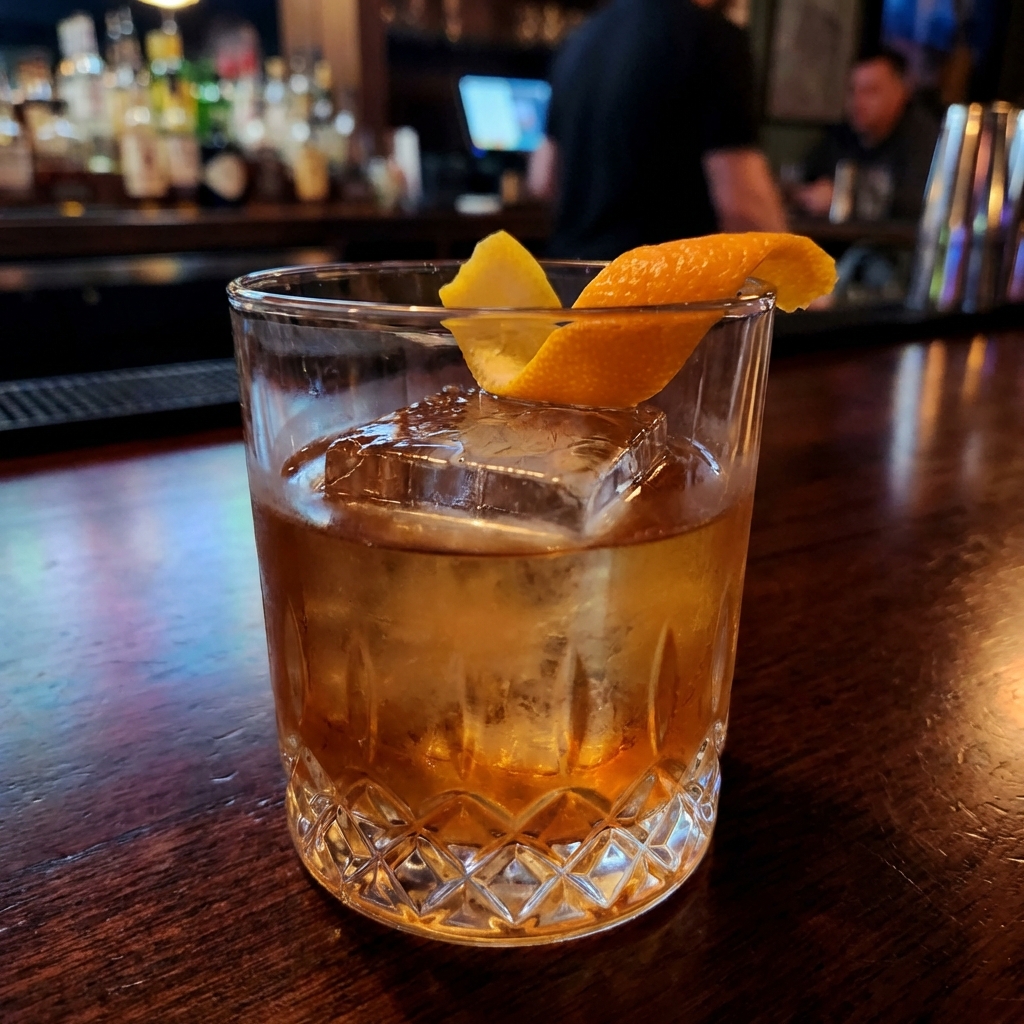 Luxurious Old Fashioned: Zesty & Tangy