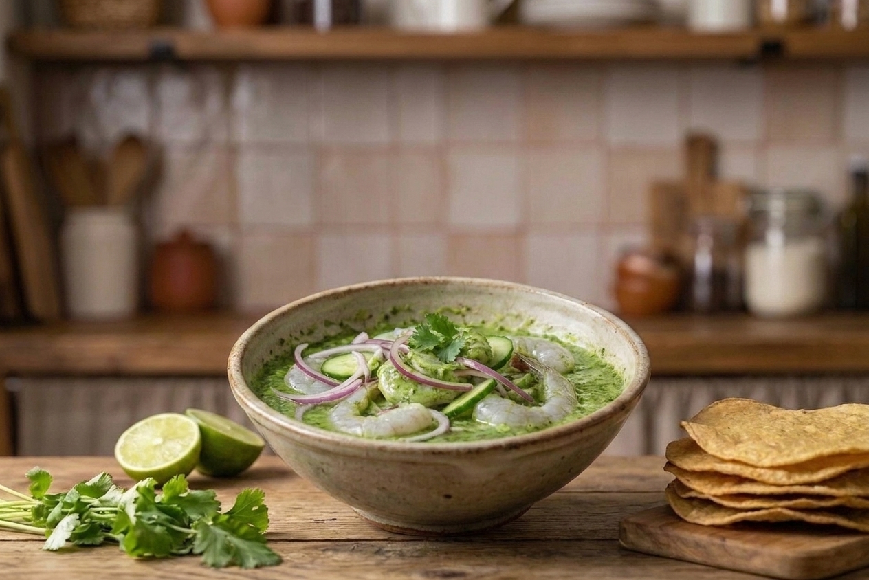 Shrimp Aguachile Verde