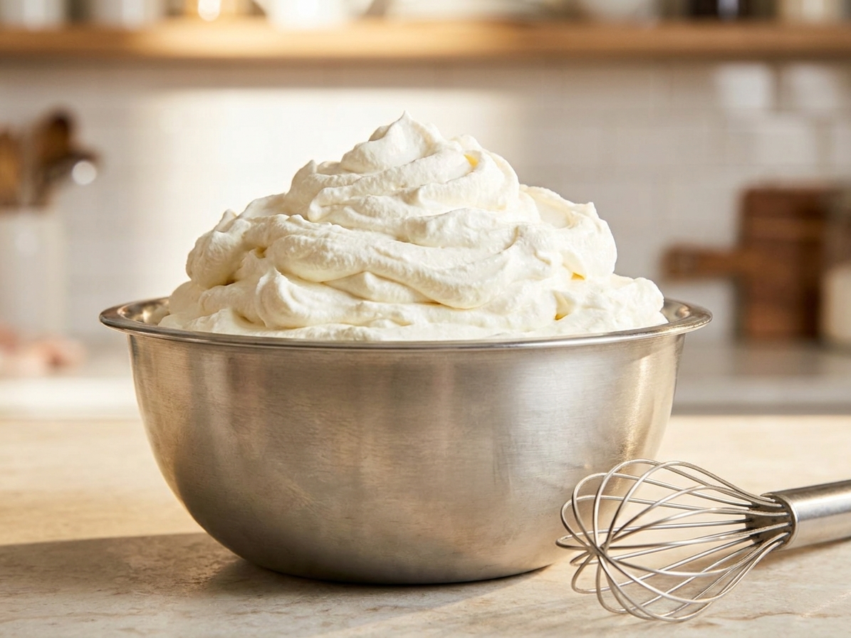 Whipped Cream with Heavy Cream