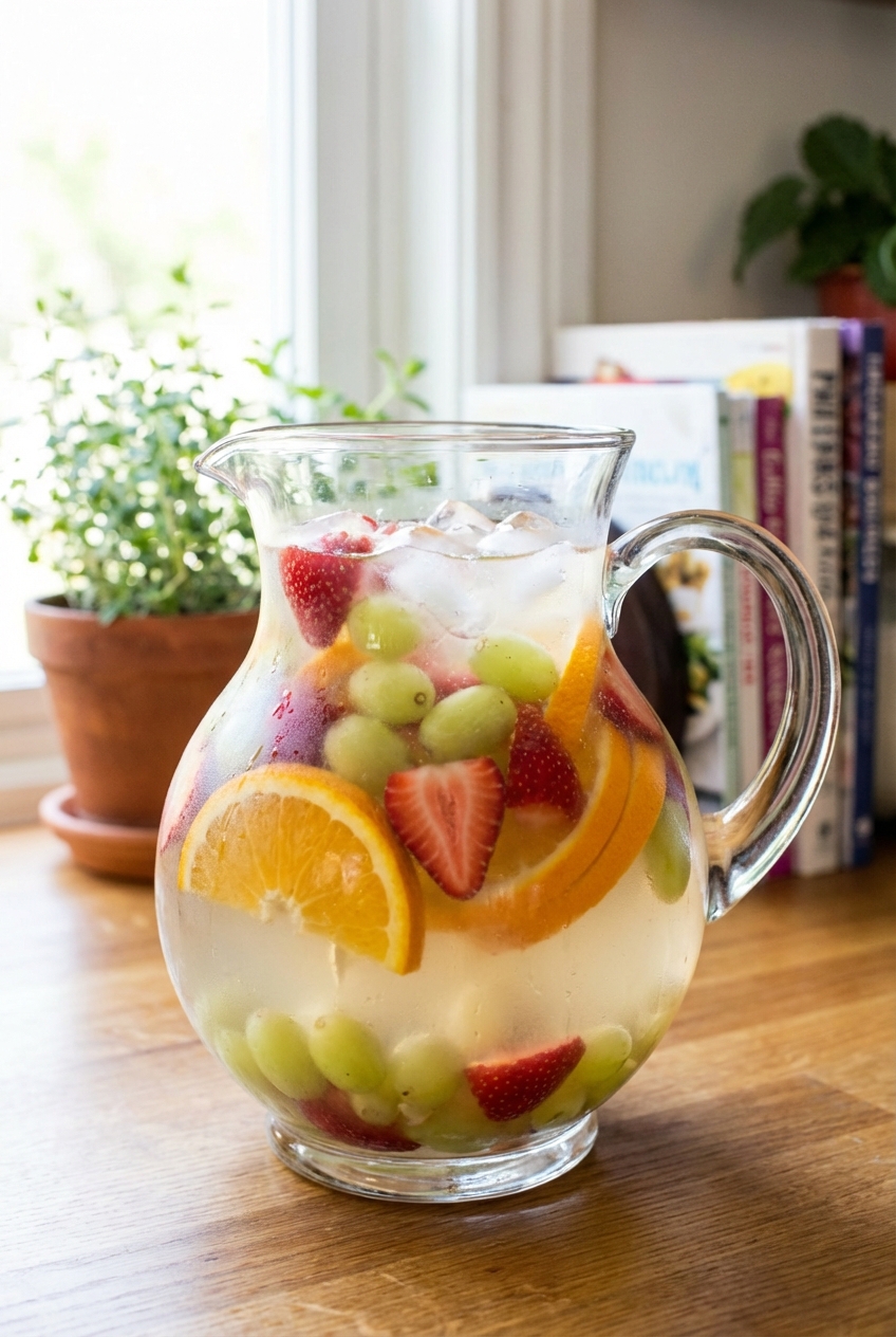 Bold White Sangria (Tangy & Creamy)