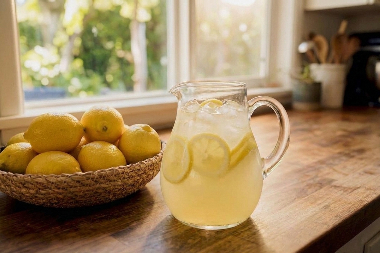 Lemonade with Lemon Juice