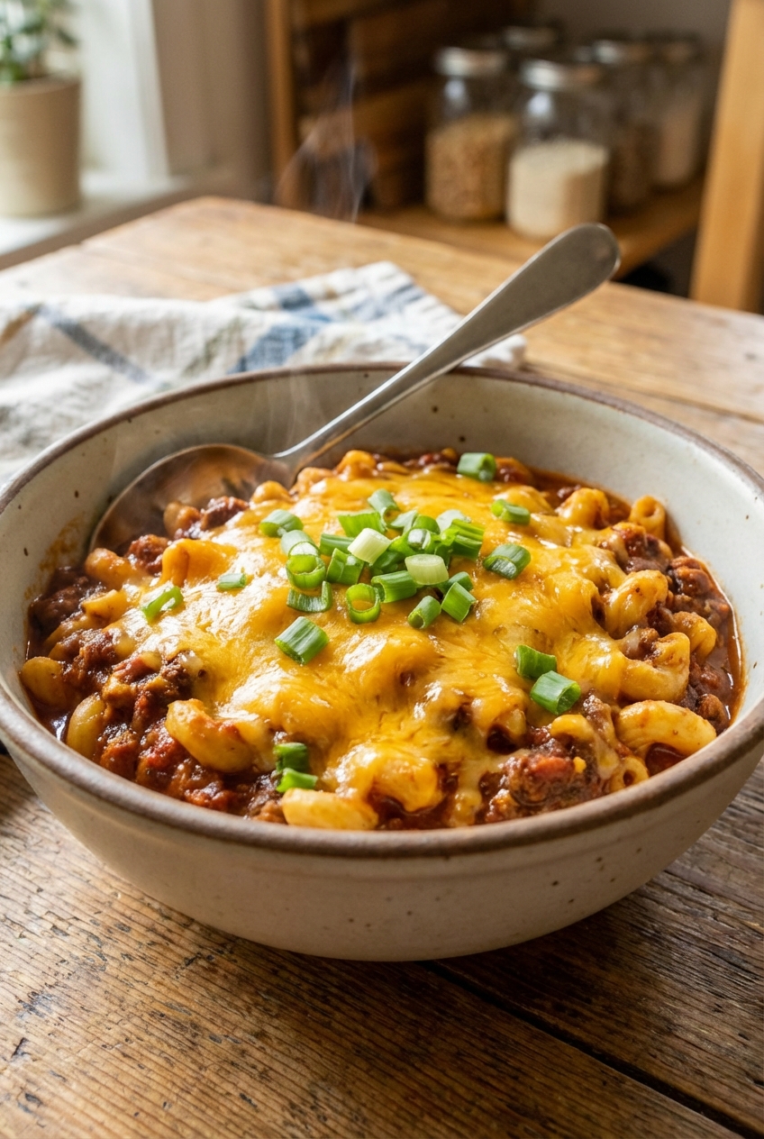 Quick and Easy Chili Mac (Smoky and Spicy)