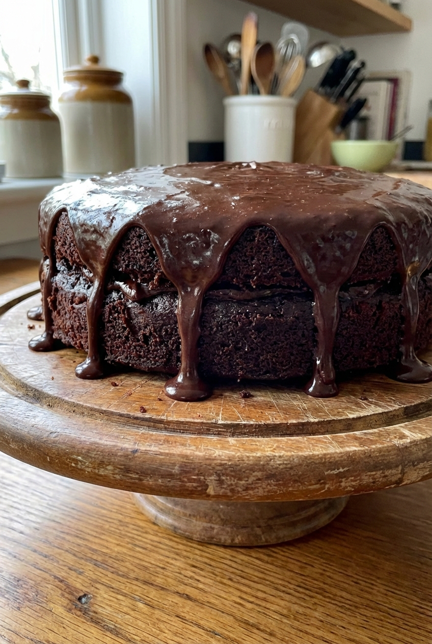 Rustic Chocolate Ganache