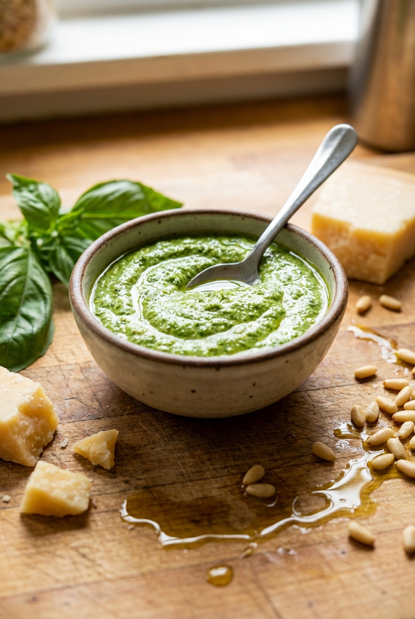 Homestyle Creamy Pesto