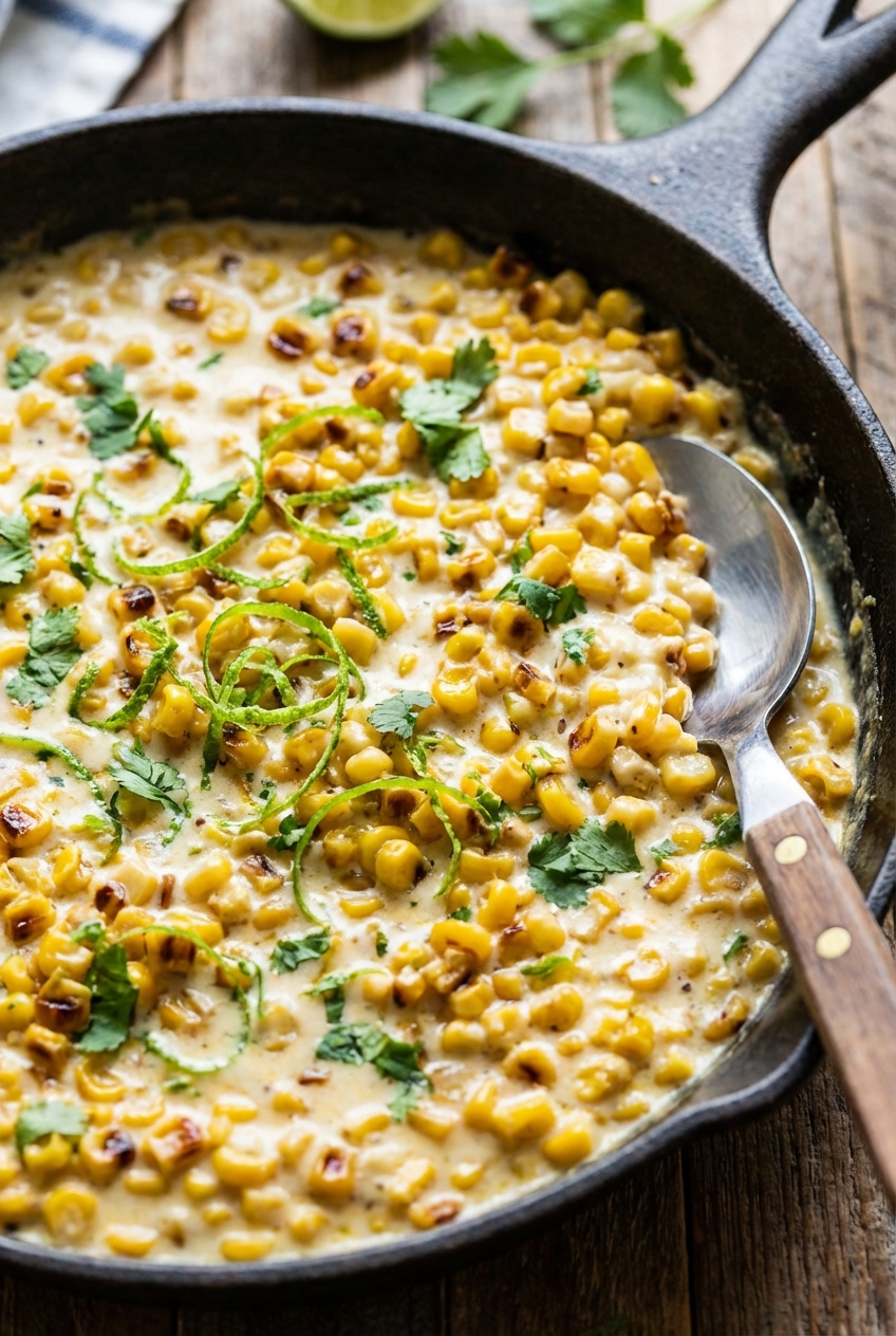 Luxurious Zesty Creamed Corn
