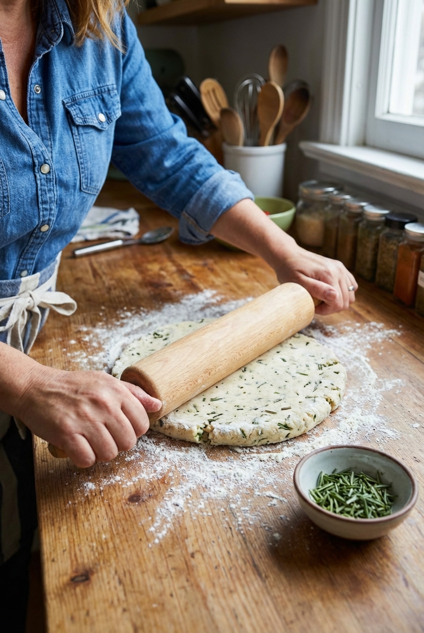 Light Salt Dough (Savory and Herbal)