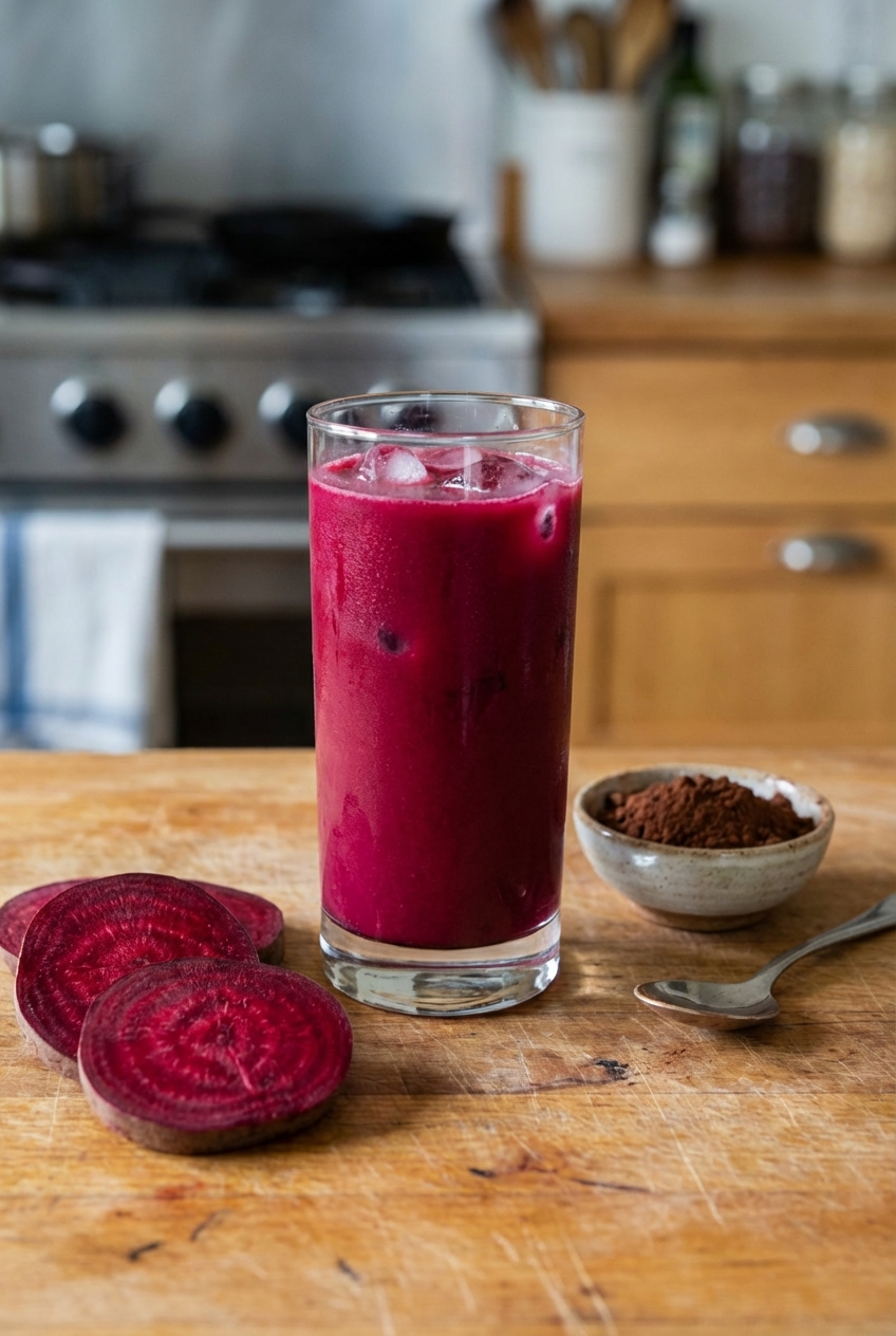 Vegan Chocolate Beet Drink