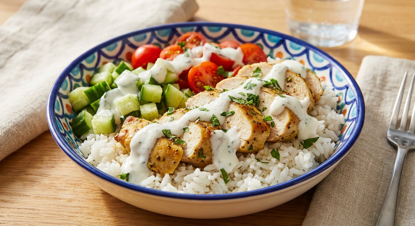 Fresh Lemon Herb Chicken Bowls