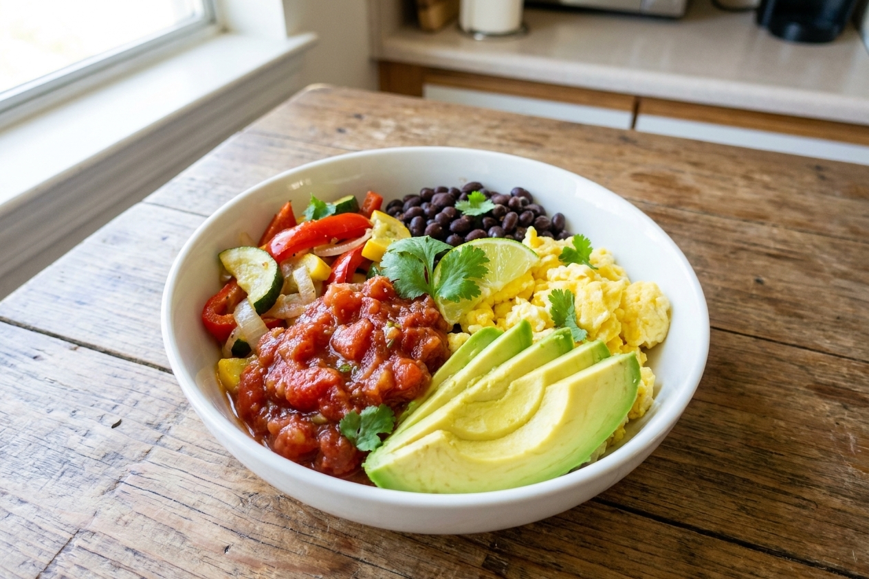 High Protein Breakfast Bowl
