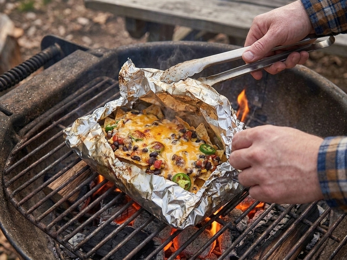 Campfire Foil Packet Nachos