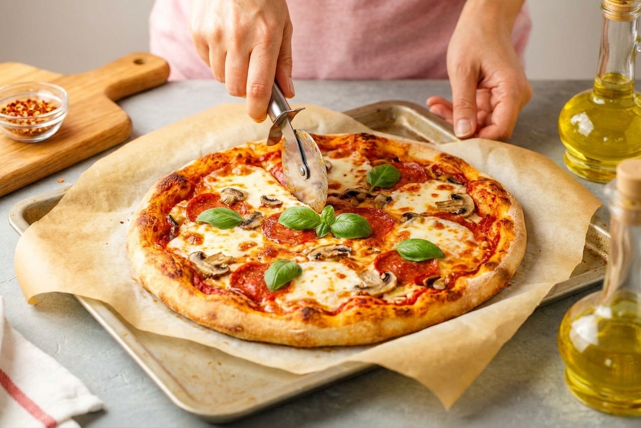 No-Yeast Pizza Dough
