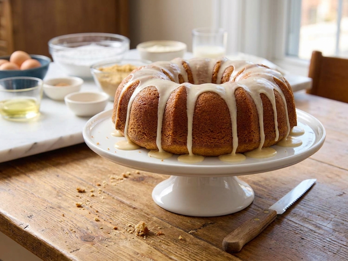 Honey Bun Cake