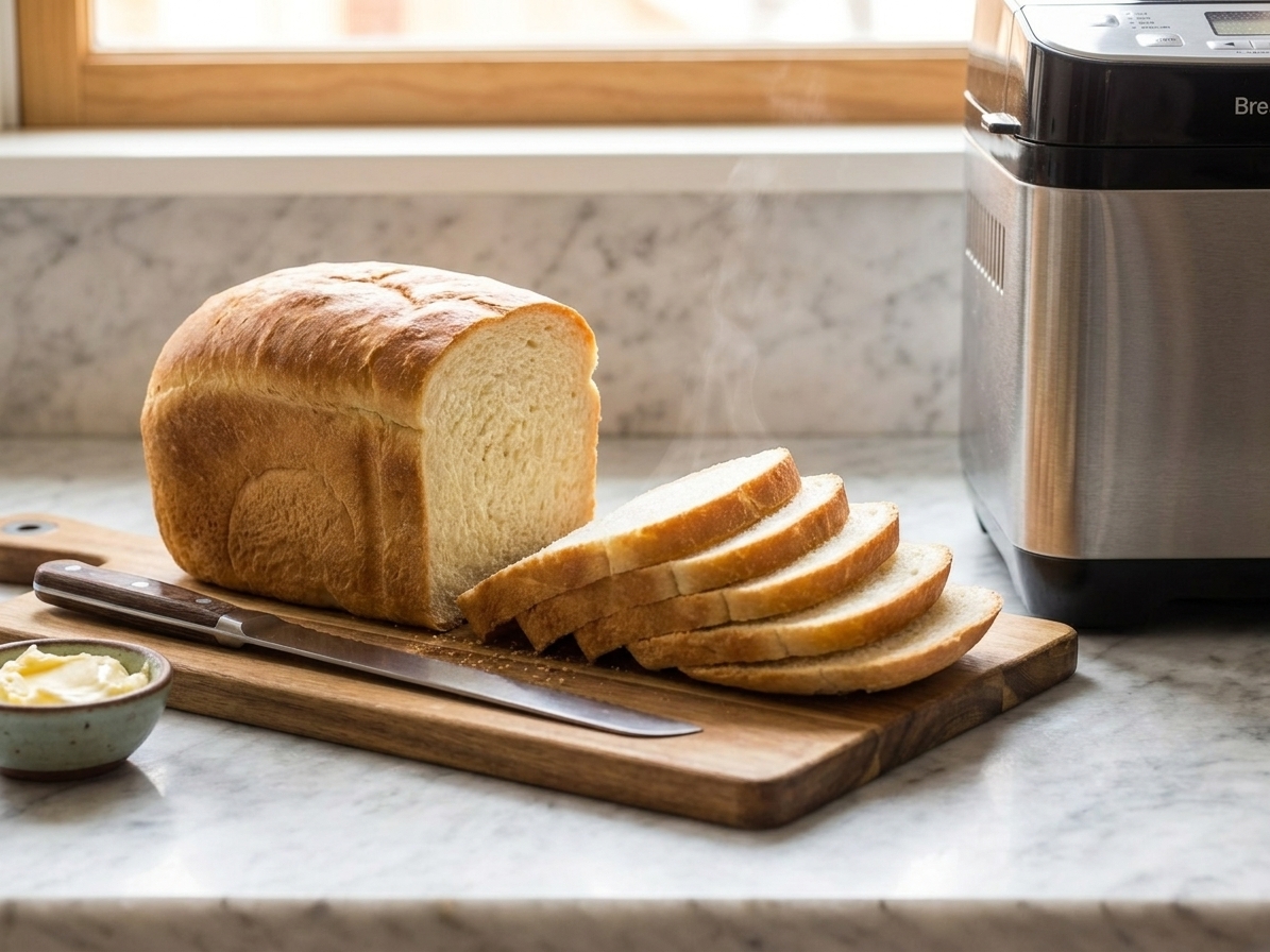 Bread Machine Sandwich Bread