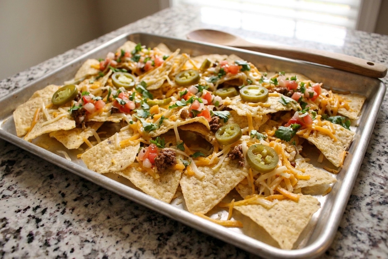 Sheet Pan Nachos Supreme