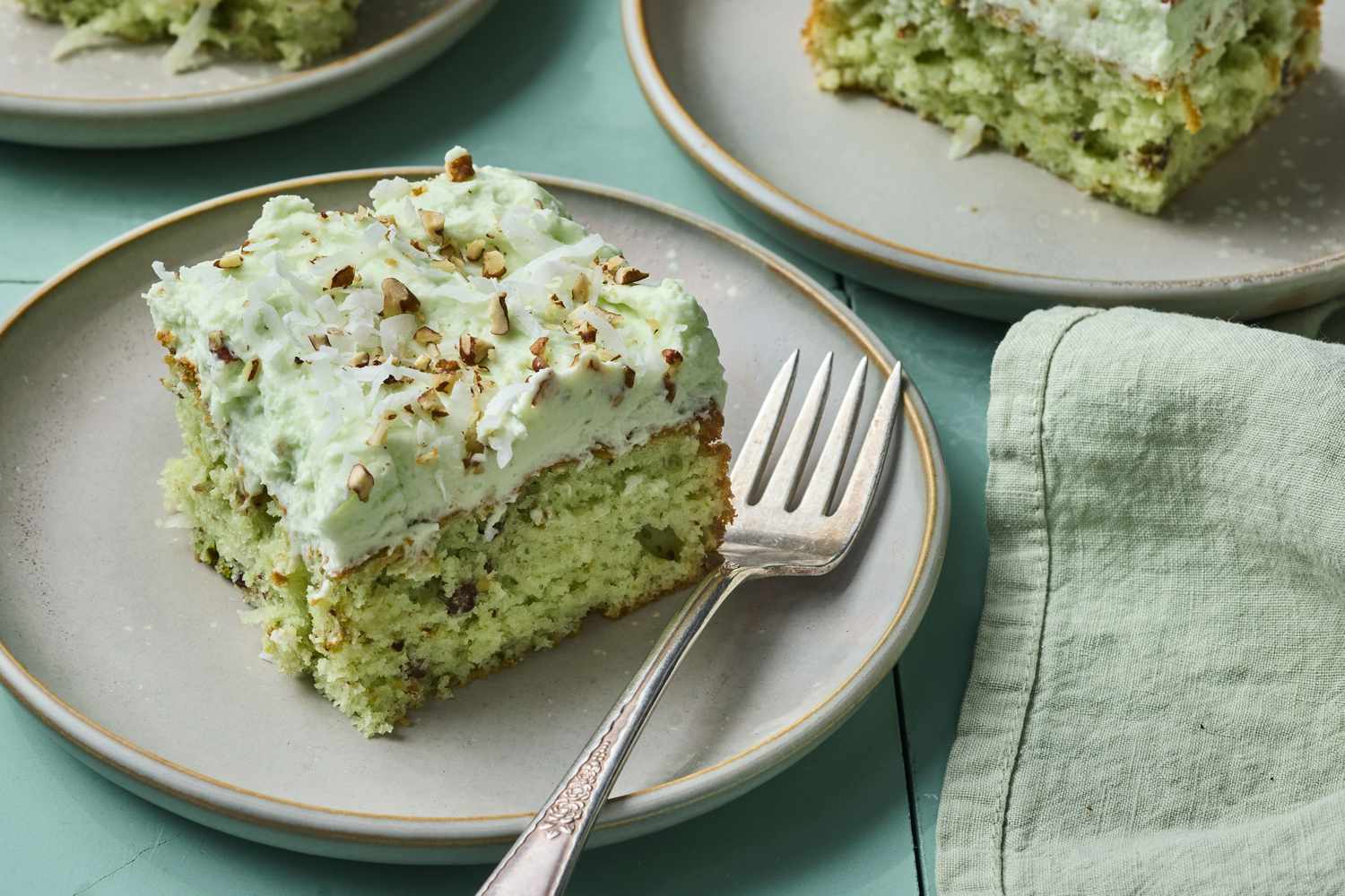 Pistachio Cake With Cake Mix