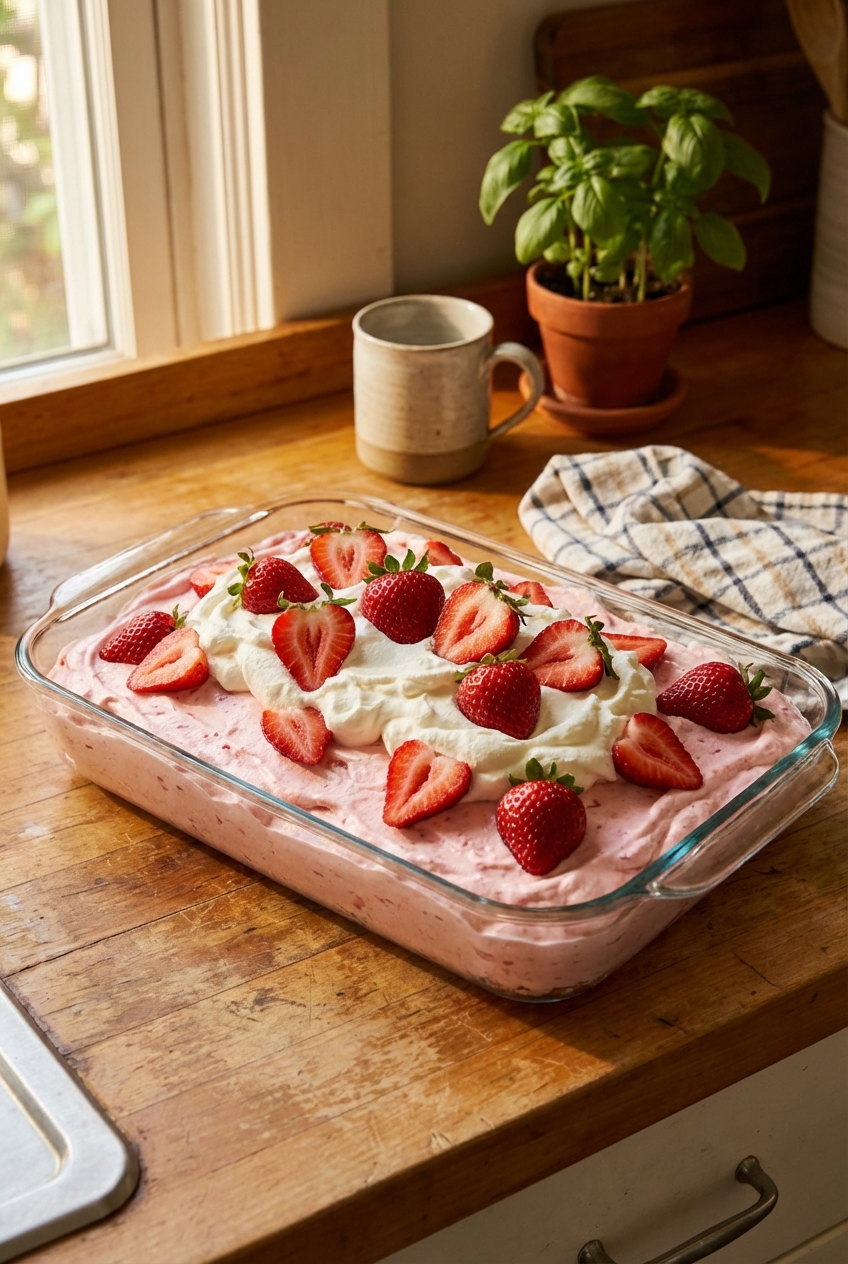 Classic Light & Fluffy Jell-O Salad