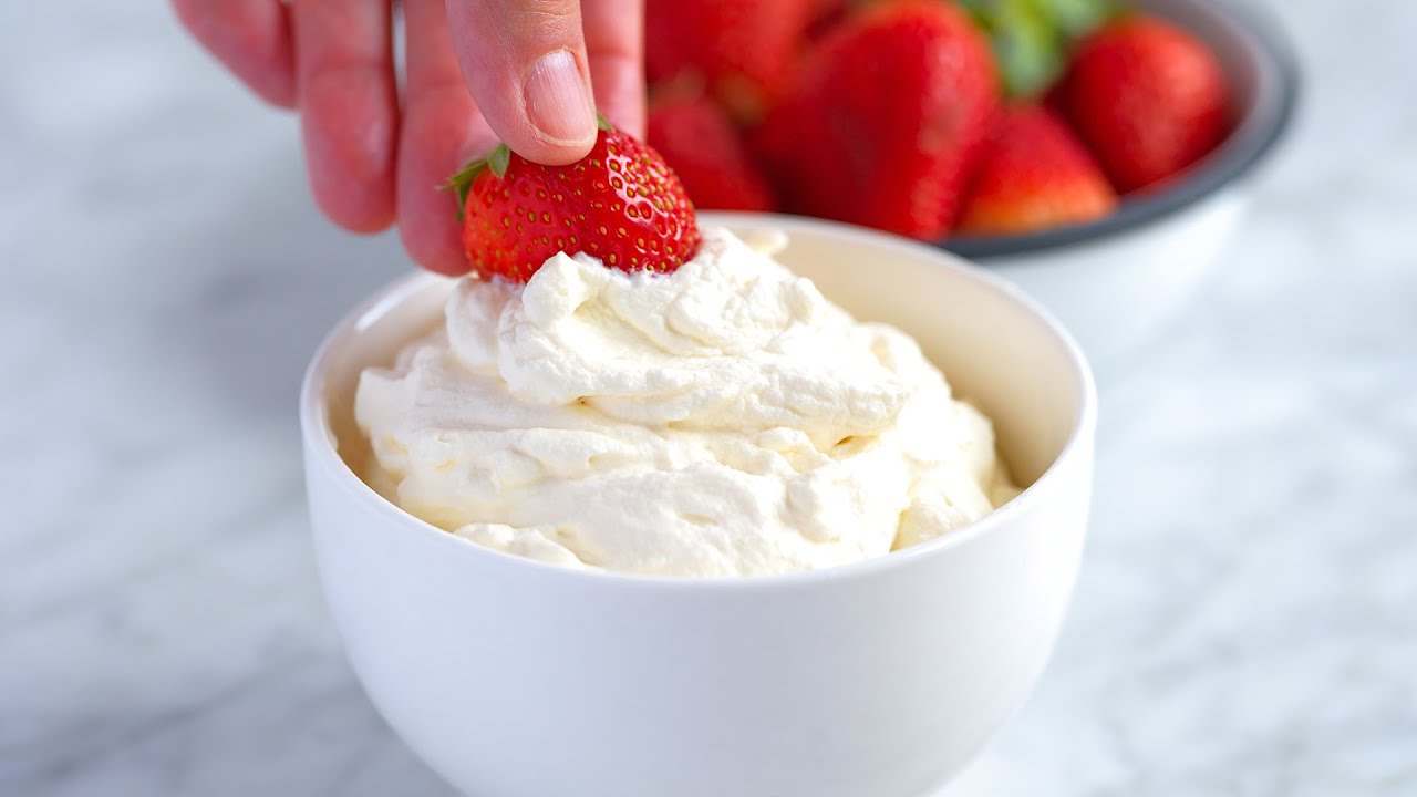 Homemade Whipped Cream
