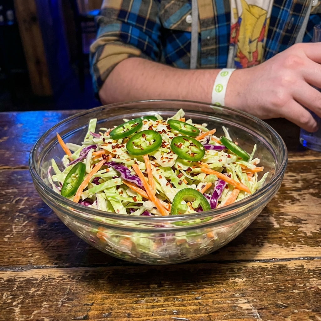 Sweet and Spicy Cole Slaw