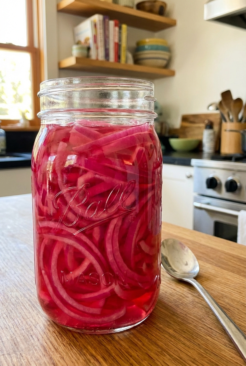 Quick Pickled Red Onions