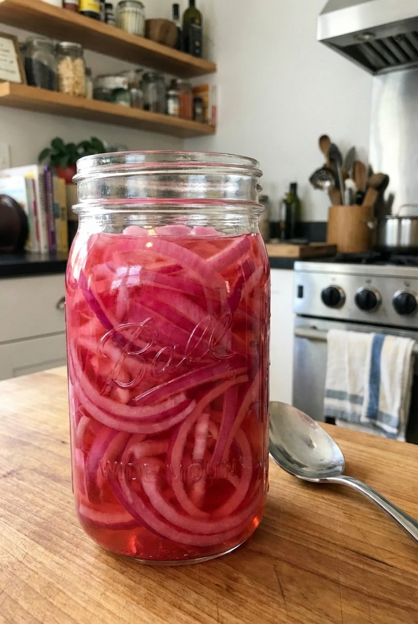 Classic Pickled Red Onions