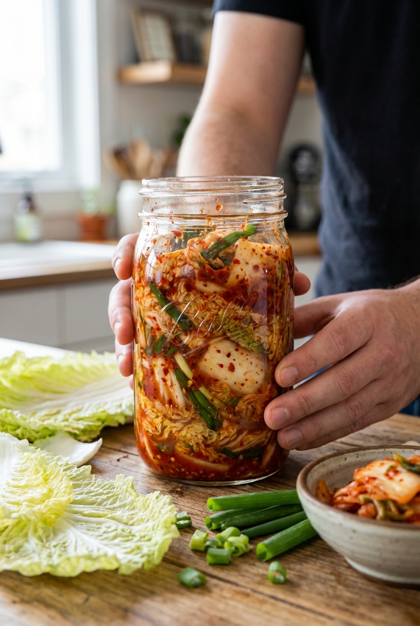 Homemade Spicy Kimchi
