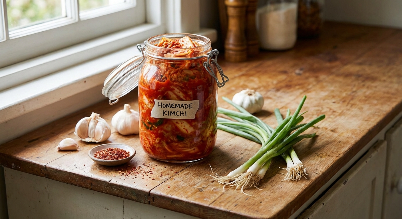 Homemade Spicy Kimchi
