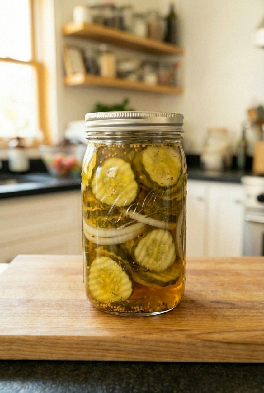 Effortless Bread and Butter Pickles