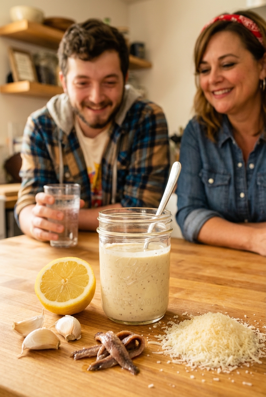 Zesty Caesar Dressing